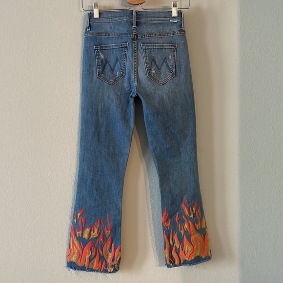 Mother The Insider Crop Fray size 24 in Liar Liar - Picture 4 of 8